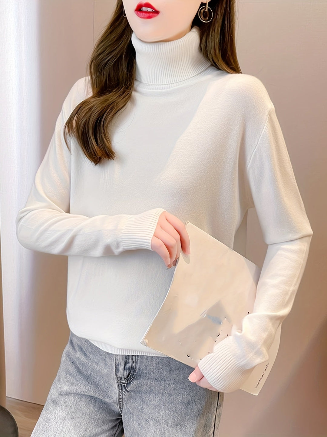 Chloé™ | Col Laine Épais