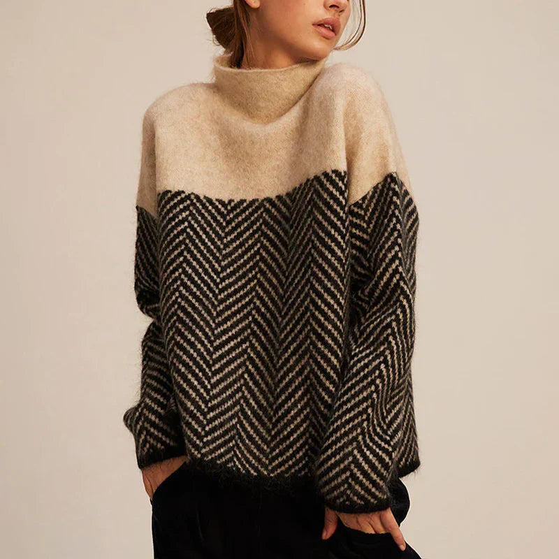 Noëlle™ | Pull Tricoté Deux Pièces