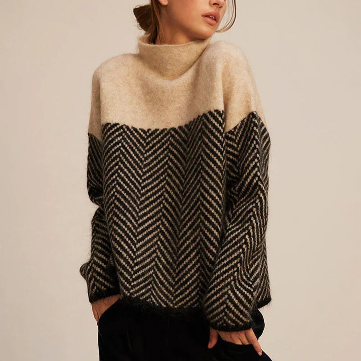 Noëlle™ | Pull Tricoté Deux Pièces