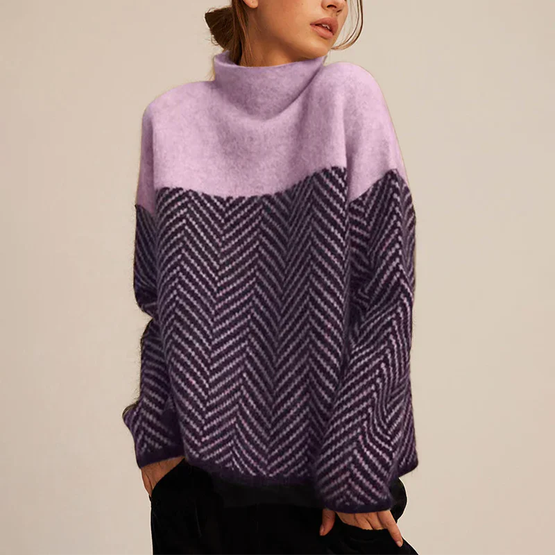 Noëlle™ | Pull Tricoté Deux Pièces