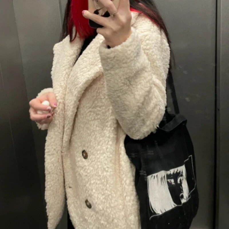 Manon | Veste cocoon boutonnée