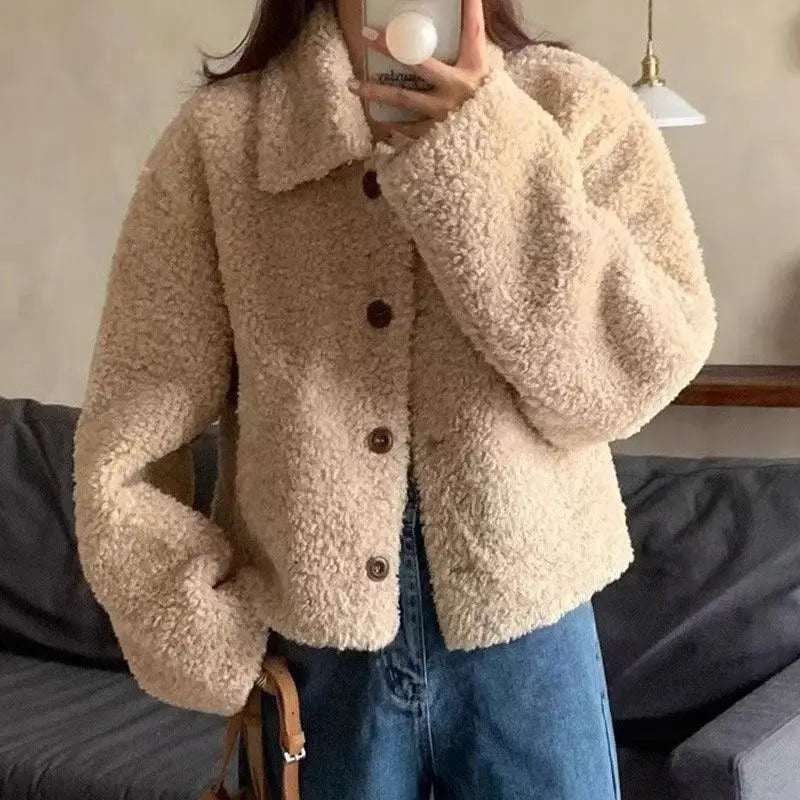 Élodie | Veste douce boutonnée