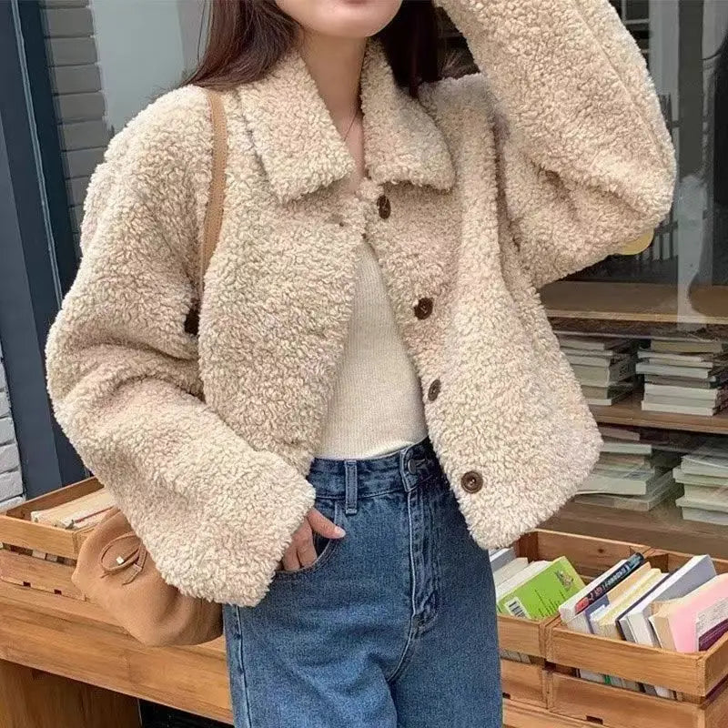 Élodie | Veste douce boutonnée