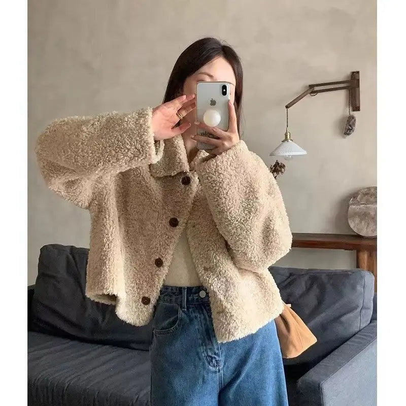 Élodie | Veste douce boutonnée