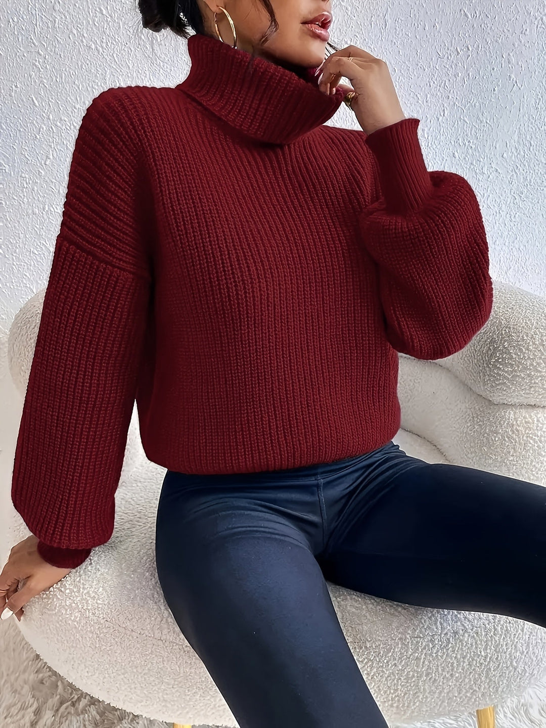 Louise™ | Col Roulé Classy
