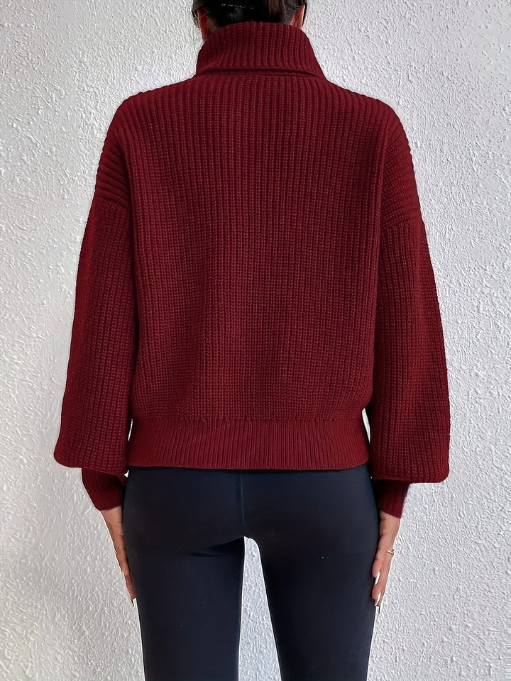 Louise™ | Col Roulé Classy