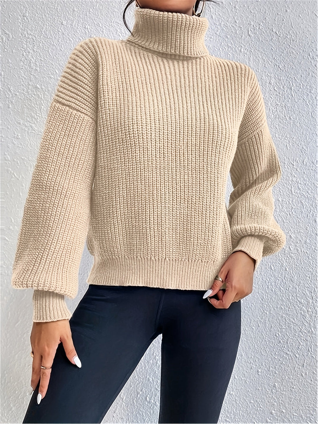 Louise™ | Col Roulé Classy