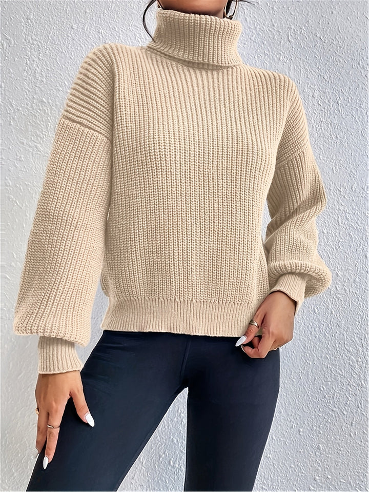 Louise™ | Col Roulé Classy