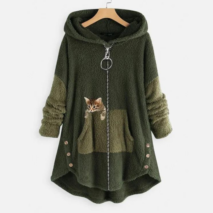 Vanda | Veste chaude et douce, aussi câline qu'un ours en peluche